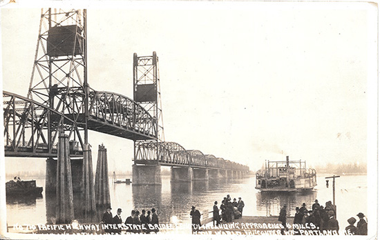 The original Interstate Bridge